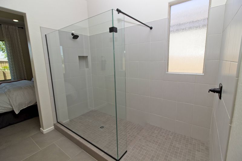Modern Walk-In Shower with Minimalist Design